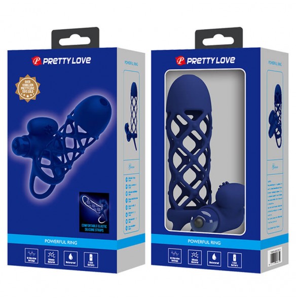 PRETTY LOVE - JiAn Extended Penis Sleeve (L:11.5cm - D:3.6cm) PRETTY LOVE - JiAn Extended Penis Sleeve (L:11.5cm - D:3.6cm)